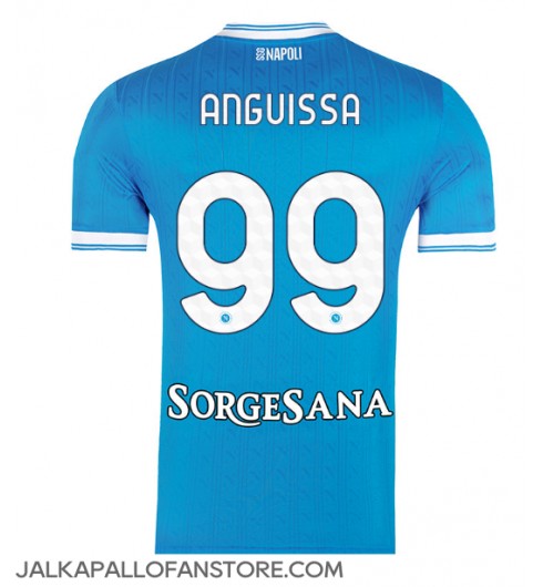 SSC Napoli Frank Anguissa #99 Kotipaita 2025-26 Lyhythihainen SSC Napoli Frank Anguissa #99 Kotipaita 2025-26 Lyhythihainen